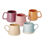 Keramické šálky TAMO 300 ml a NITA 350 ml na servírovanie horúcej čokolády a chai latte
