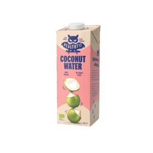 100 % BIO kokosová voda HealthyCo v litrovém kartonovém balení