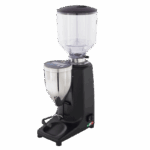Professionelle Kaffeemühle Quamar M80E in Schwarz mit digitaler Bedienung